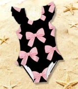 Nowy strój kąpielowy w kokardki rozm 116/122 cm