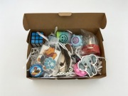 MINI BOX DLA DZIECI Z RÓŻNYMI ZABAWKAMI !!