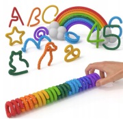 Patyczki Sensoryczne 8 sztuk Zabawka ADHD Autyzm Antystresowe SI NOWE!