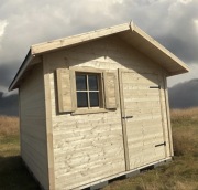 Domek drewniany 3x3m. Ściana o grubości 20mm !