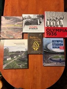 Zestaw 6 Niemieckich Książek o Olimpiadzie w Berlinie 1936