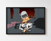 Kapitan Bomba Plakat a3