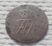 Prusy Fryderyk Wilhelm III Hohenzollern 1 szyling schilling 1810 A KM# B385