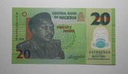 Stary banknot polimer  20 Naira Nigeria