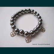 Bransoletka z koniczynkami