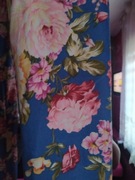 Spodnie damskie w kwiaty 