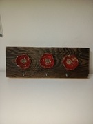 Wieszak na klucze rękodzieło