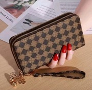 Nowy portfel damski duży dwukomorowy 