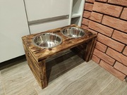 Bufet dla psa drewniany 