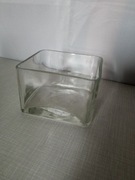 Kwadratowa miseczka grube szkło