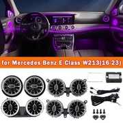 E klasa w213 16-23r. Nawiewy led ambiente 