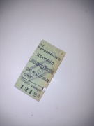 Magnes Bilet PKP Kernein - Landsberg (Warthe)