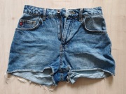 Krótkie spodenki szorty damskie jeansowe, dżinsowe BIG STAR roz. 34 xs