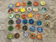 31 pokemony + 1 Zapper Raichu + 2 Yu-Gi-Oh! 