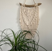Wyjątkowa ręcznie robiona makrama handmade dekoracja boho