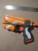 Pistolet nerf firestrike elite celownik laserowy, ładny.