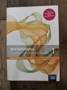 Matematyka 1 - zakres podstawowy i rozszerzony 