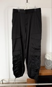 ZARA spodnie cargo czarne z kieszeniami M