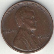 109 USA 1 cent 1946