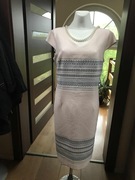 Wizytowa sukienka stan idealny pudrowy roz