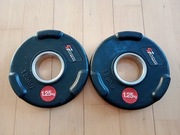 Obciążenie powlekane/gumowane Platinum Fitness 2 x 1,25 kg