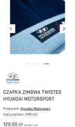 Hyundai Motorsport collection czapka Twisted