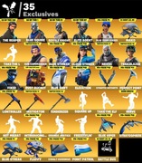 Konto Fortnite | 3 sezon full karnet | OG SKINY | MAKO | ŻNIWIARZ 