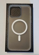 iPhone 14 Pro max Clear Case z MagSafe białe etui na telefon marki apple