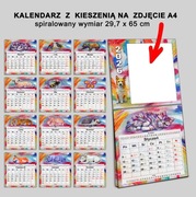 kalendarz ze zdjęciem, z miejscem na Twoje zdjęcie, 2026