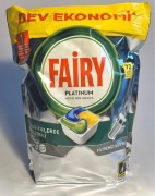 FAIRY Platinum All in One 72 kapsułki do zmywarki Cytrynowe ORYGINALNE