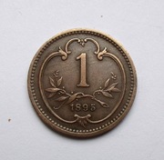 1 Heller 1895 r.   Austria