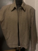 ZARA kurtka bomberka biker ramoneska narzutka oversize kratka pepitka