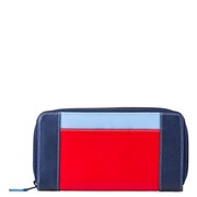 Portfel włoski MyWalit damski skóra  niebiesko - czerwony różne kolory