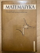 Matematyka dla klasy III LO