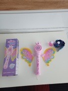 Bańki Maszynka Do Baniek Mydlanych Różdżka Ze Skrzydłami Światła LED