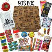PREZENT Nostalgia BOX Lata 80/90 Retro Koszulka + Gadżety, Słodycze