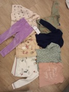 Paczka ubrań dla dziewczynki rozmiar 92