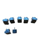 Ebonitowy rozdzielacz wtyczek trójnik retro PRL