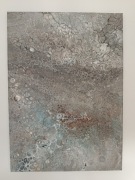 Abstrakcyjny obraz ręcznie malowany.