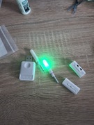 Czujnik bran led. ŚWIETLIK LED 2 sztuki plus ładowarka. Grunt/ feeder