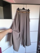 Spodnie z szerokimi nogawkami rozmiar L 40, nowe z metką, wiskoza