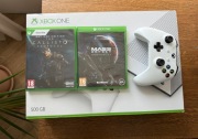 Xbox One S konsola biała 500 GB 2 Pady 2 Gry
