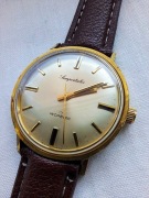 Szwajcarski - 17 kamieni - 20 AU - Pozłacany!