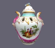 Waza Potpourri Sceny Wateau KPM Berlin 1870 