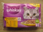 Karma Whiskas Drobiowa Uczta, galaretka, 8x85 g, nowe, ważne do 02.10.2027