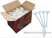 Kołki rozporowe do styropianu Wkręt-Met TRZPIEŃ METALOWY 10x260 86 szt NOWE