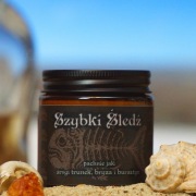 Zapachowa świeca sojowa gry Gothic 2 Noc Kruka 'Szybki Śledź' - 120ml