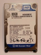 Dysk twardy WD WD800BEVE 80GB 5.4k ATA/PATA 2.5''