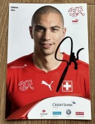 Gokhan Inler - oryginalny autograf karta 10x15 cm