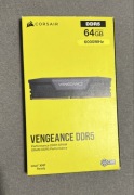 Pamięć DDR5 Corsair Vengeance 2x32GB 64GB CL30 6000MHz nowa gwarancja!